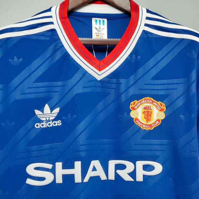 Camisa Manchester United - Retrô | 86/88 - Terceiro Fora