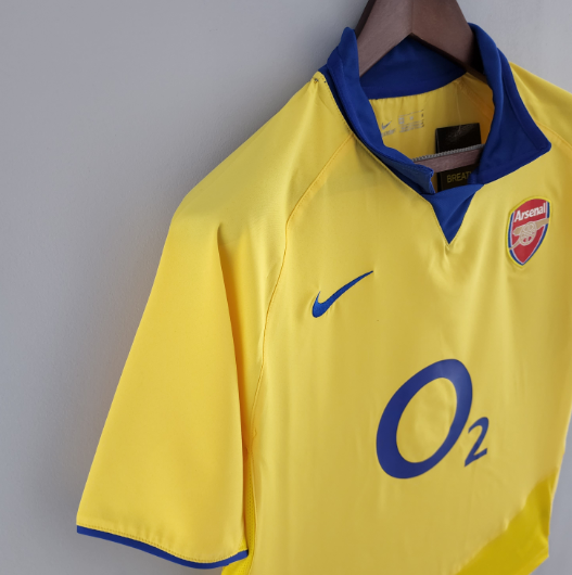 Camisa Arsenal - Retrô | 03/05 - (Fora)