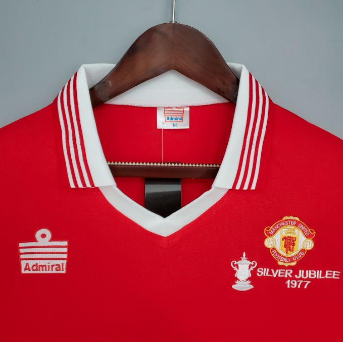 Camisa Manchester United - Retrô | 1977 - (Casa)