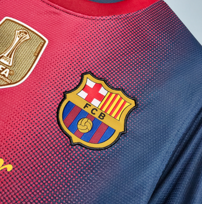 Camisa Barcelona - Retrô | 12/13 - (Casa)