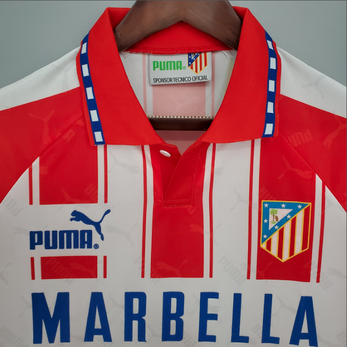 Camisa Atletico Madrid - Retrô | 94/95 - (Casa)