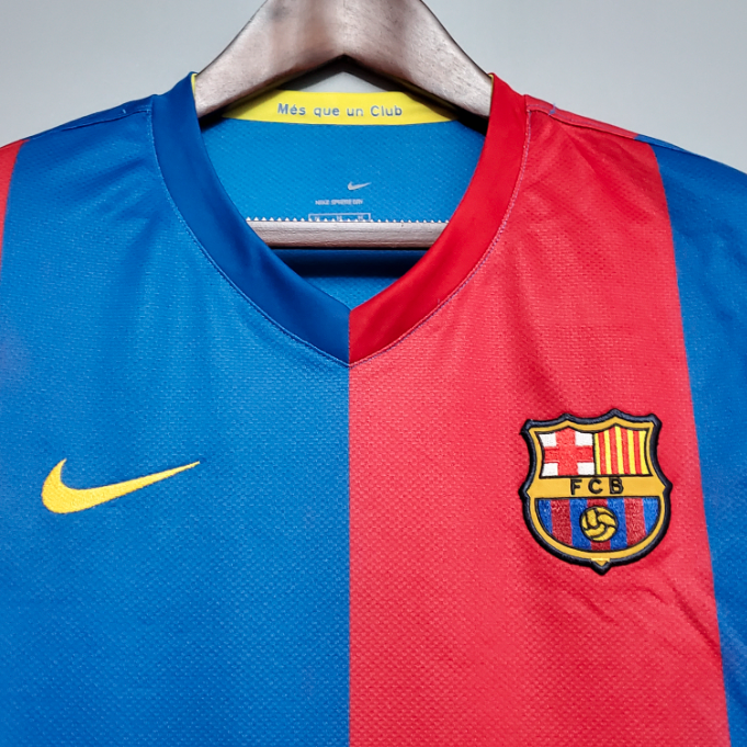 Camisa Barcelona - Retrô | 06/07 - (Casa)