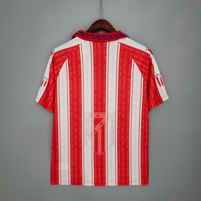Camisa Atletico Madrid - Retrô | 95/96 - (Casa)
