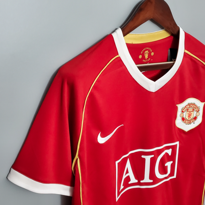 Camisa Manchester United - Retrô | 06/07 - (Casa)