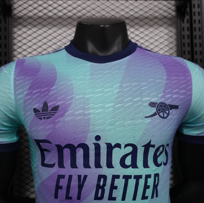 Camisa Arsenal - Jogador | 24/25 - Terceiro Fora