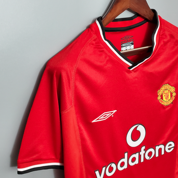 Camisa Manchester United - Retrô | 00/01 - (Casa)
