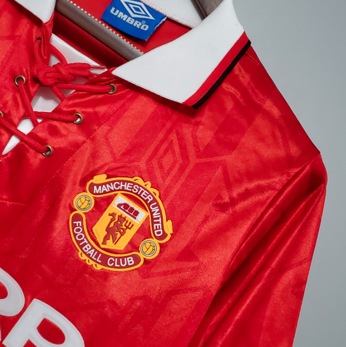 Camisa Manchester United - Retrô | 92/94 - (Casa)