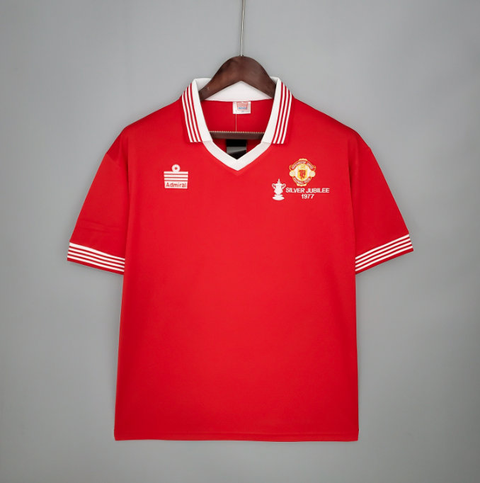 Camisa Manchester United - Retrô | 1977 - (Casa)