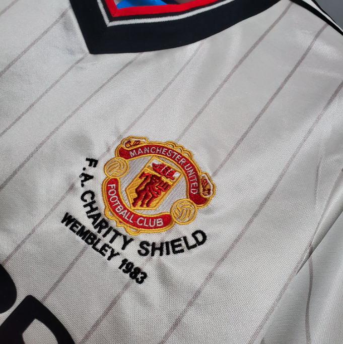 Camisa Manchester United - Retrô | 1983 - (Fora)