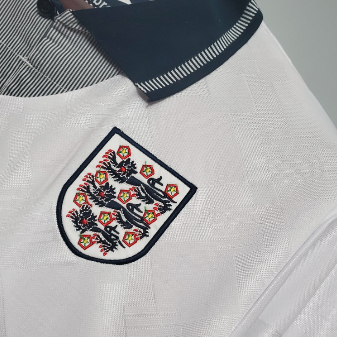 Camisa Inglaterra - Retrô | 1990 - (Casa)