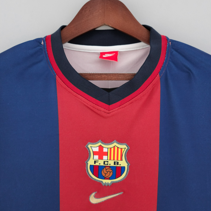 Camisa Barcelona - Retrô | 98/99 - (Casa)