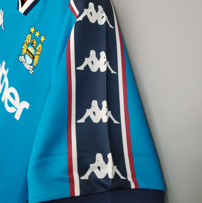 Camisa Manchester City - Retrô | 97/99 - (Casa)