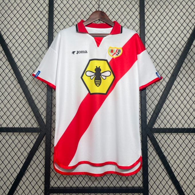 Camisa Rayo Vallecano - Retrô | 01/02 - (Casa)