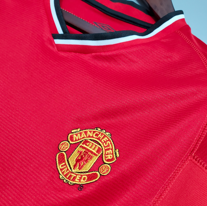 Camisa Manchester United - Retrô | 00/01 - (Casa)