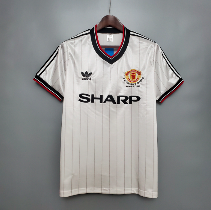 Camisa Manchester United - Retrô | 1983 - (Fora)