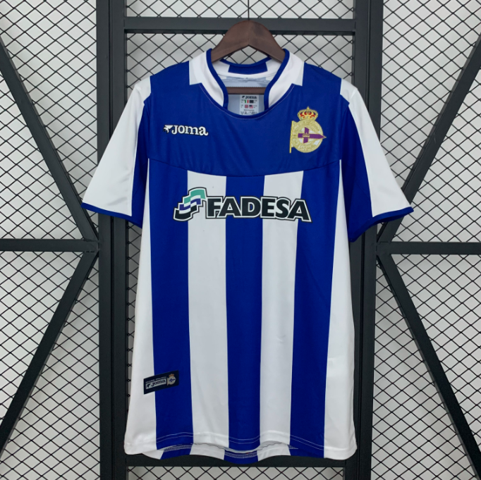 Camisa Deportivo La Coruna  - Retrô I 03/04 (Casa)