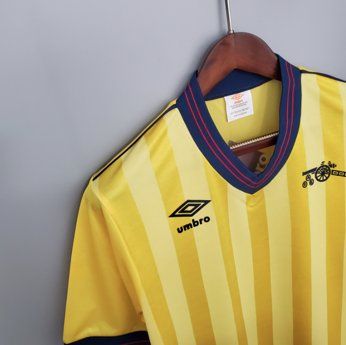 Camisa Arsenal - Retrô | 83/86 - (Fora)