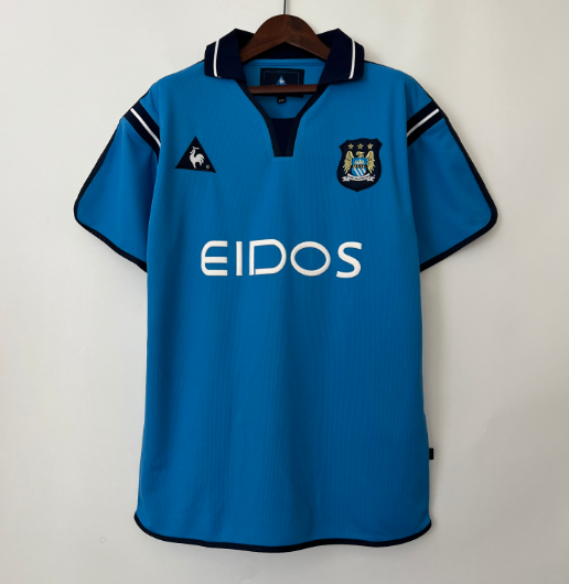 Camisa Manchester City - Retrô | 01/02 - (Casa)