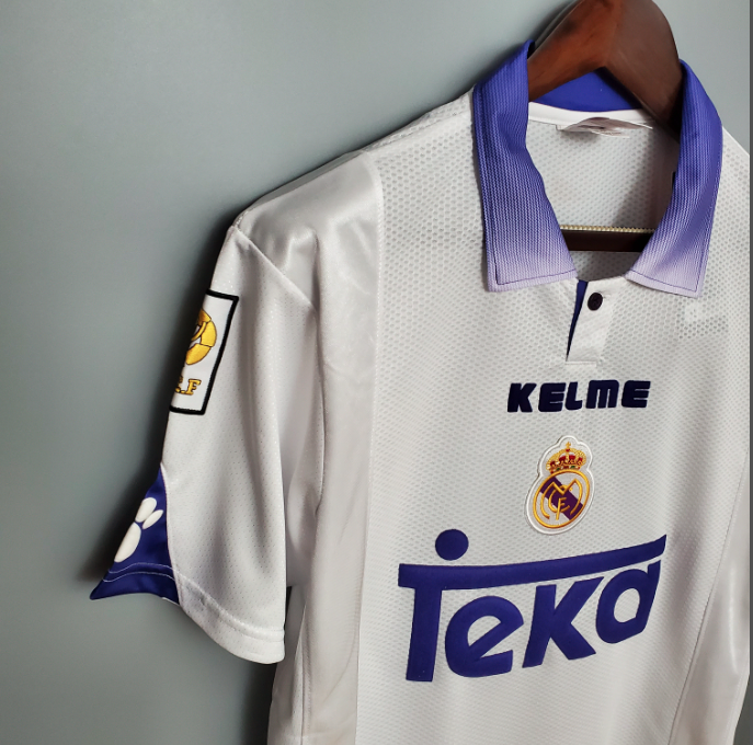 Camisa Real Madrid - Retrô | 97/98 - (Casa)